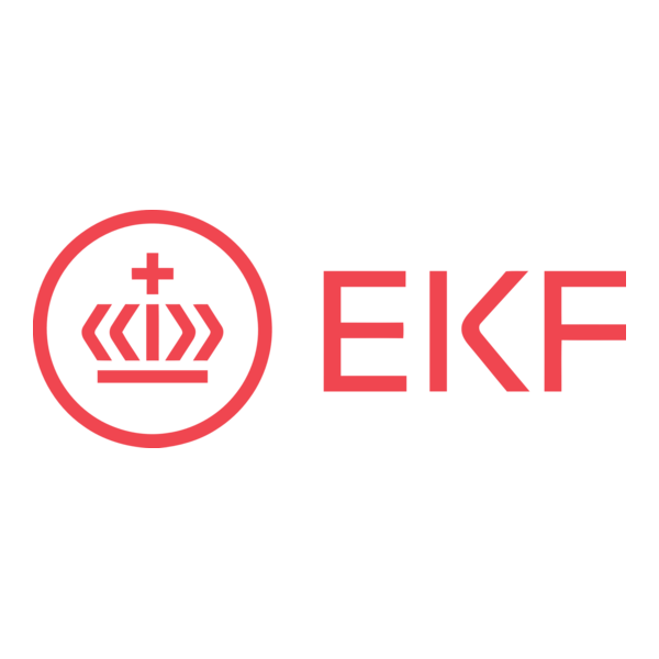 EKF Danmarks Eksportkredit Logo PNG Vector