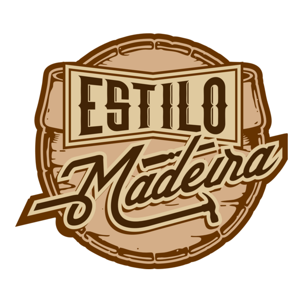 Estilo Madeira Logo PNG Vector
