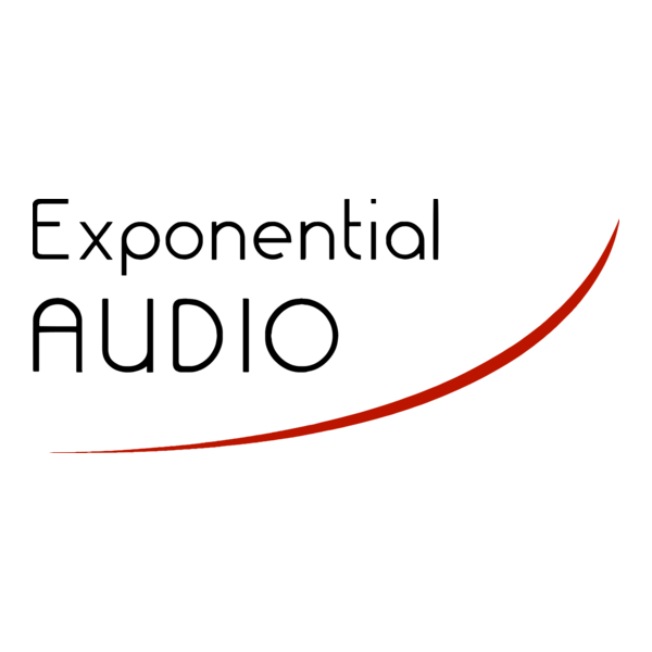 Exponential Audio Logo PNG Vector