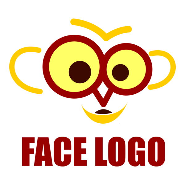 Face Logo PNG Vector