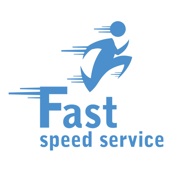 Fast Speed Service Logo PNG Vector
