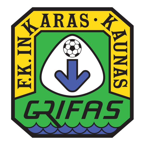 FK Inkaras-Grifas Kaunas (mid 90's) Logo PNG Vector