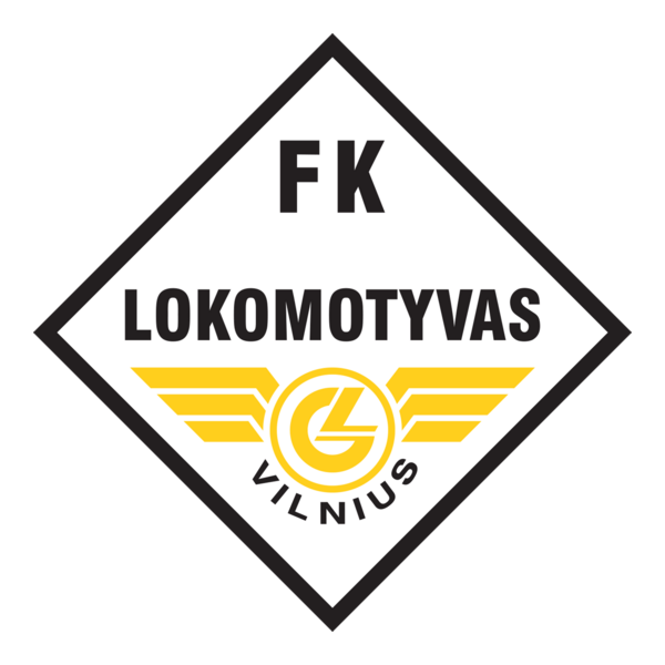 FK Lokomotyvas Vilnius (mid 90's) Logo PNG Vector
