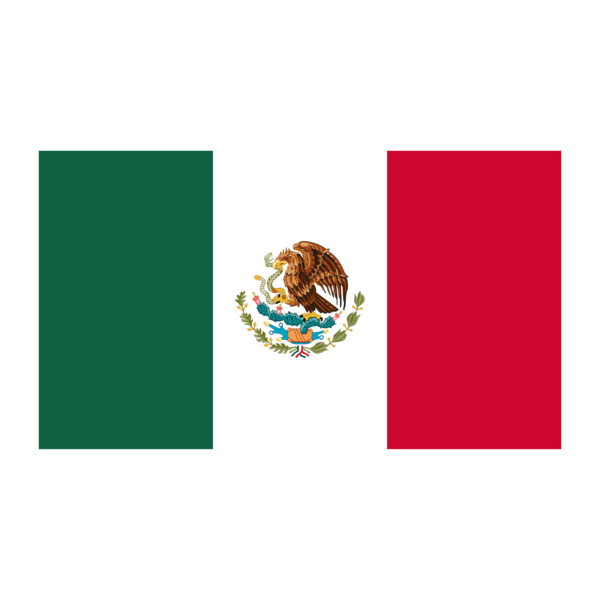 Flag of Mexico Logo PNG Vector