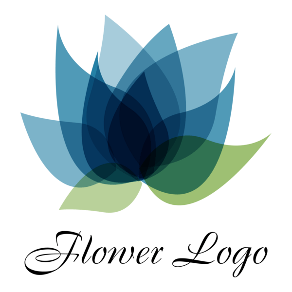 Flower Logo PNG Vector