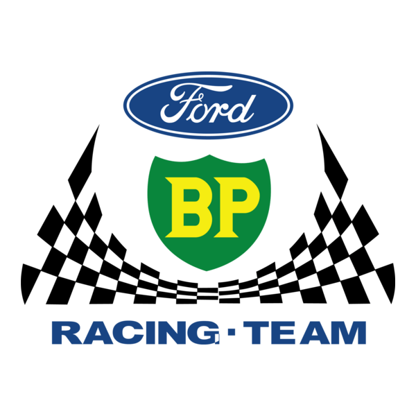 FORD BP Racing Team Logo PNG Vector