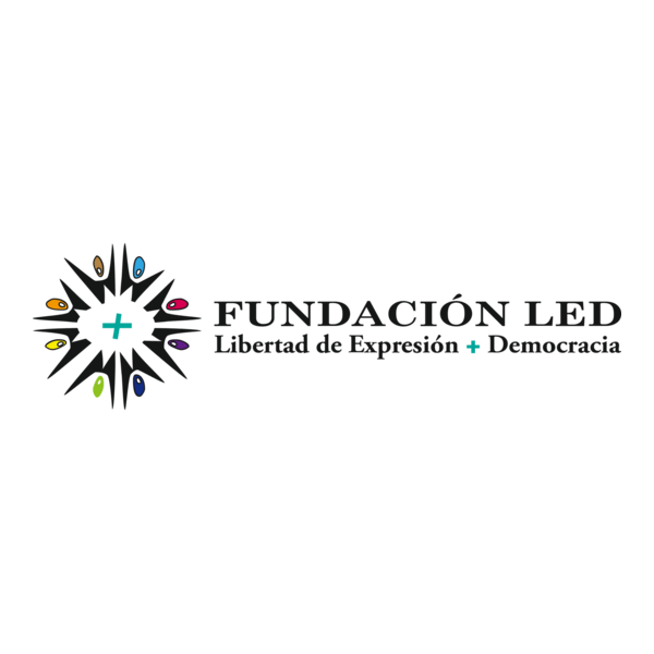 Fundación LED Libertad de Expresión + Democracia Logo PNG Vector