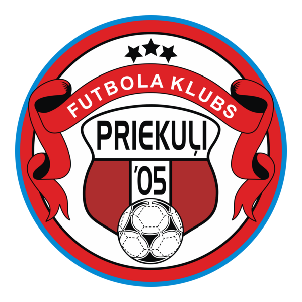Futbola klubs Priekuļi Logo PNG Vector