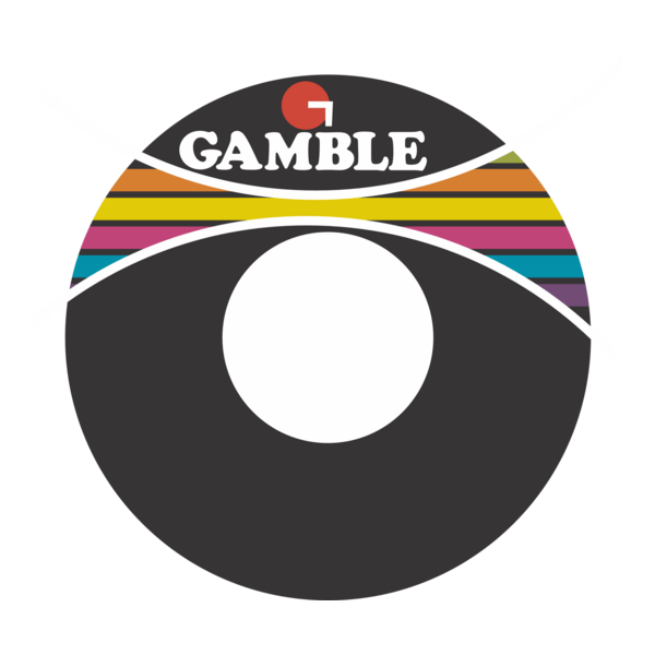 Gamble Records + 45 RPM sticker Logo PNG Vector