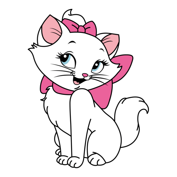 Gatinha Marie Logo PNG Vector