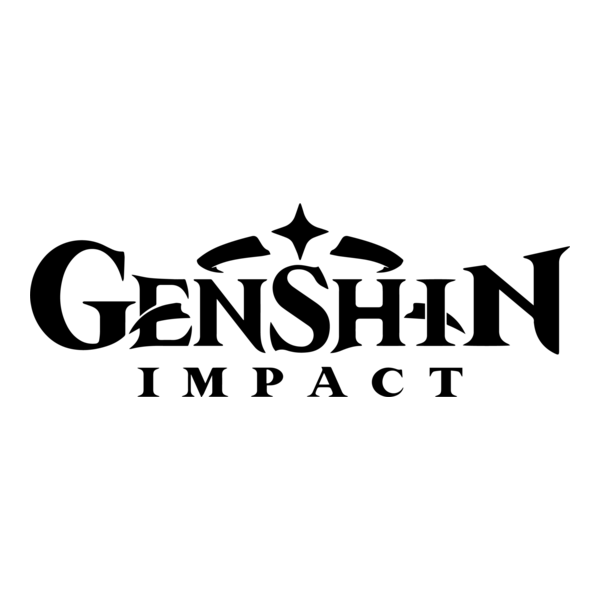 Genshin Impact Logo PNG Vector