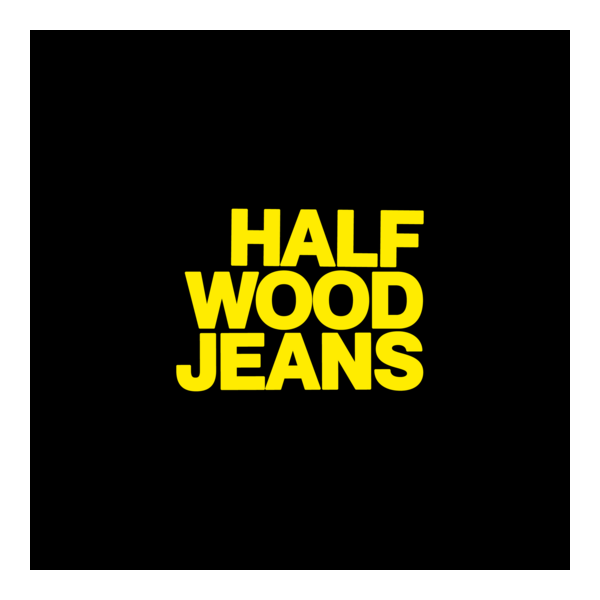HALF WOOD JEANS Logo PNG Vector