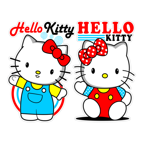Hello Kitty Logo PNG Vector