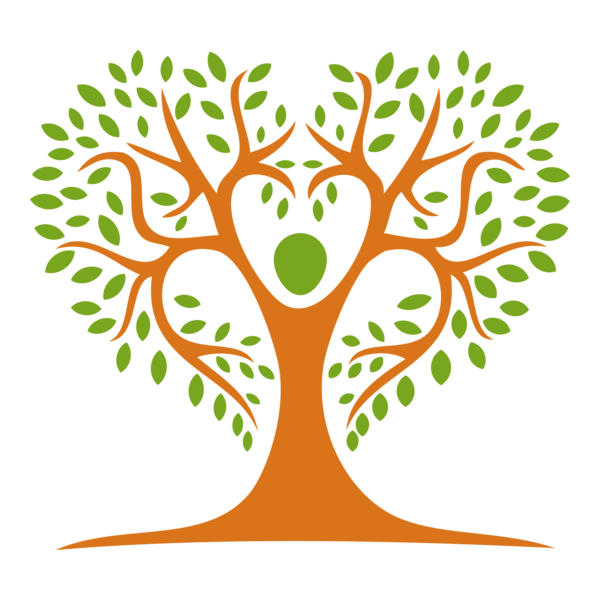 Human Tree Logo PNG Vector