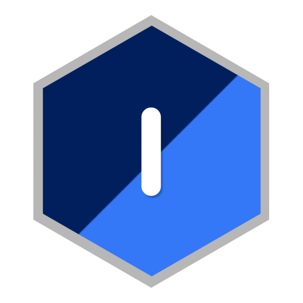 I Letter Logo PNG Vector