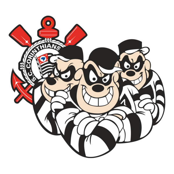 Irmãos Metralha Corinthians Logo PNG Vector