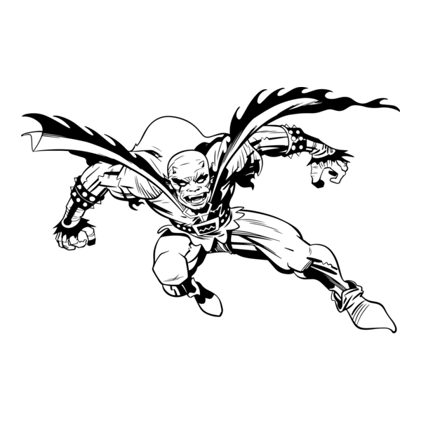 Jack Kirby The Demon Logo PNG Vector