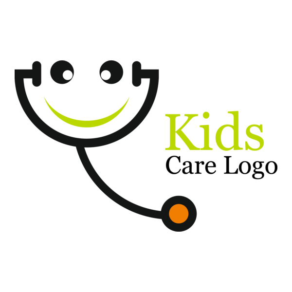 Kids Care Logo PNG Vector