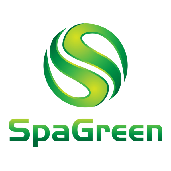 Letter S Spa Green Company Logo PNG Vector