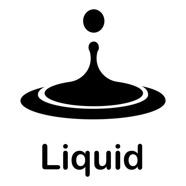Liquid Logo PNG Vector