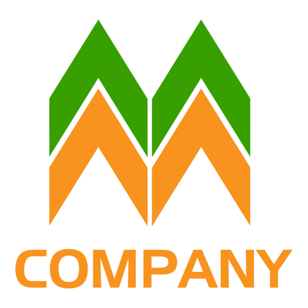 M Letter Logo PNG Vector
