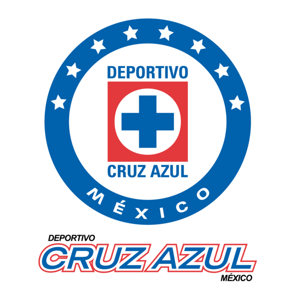 Máquina Celeste del Cruz Azul Logo PNG Vector