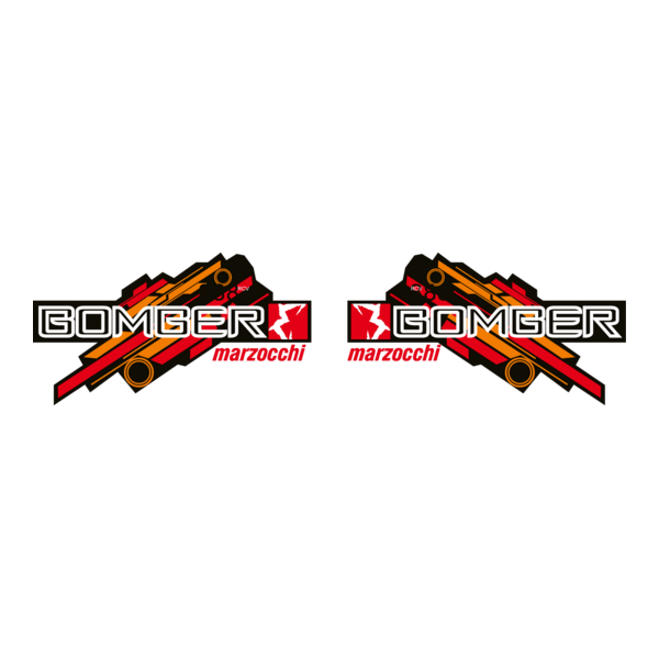 Marzocchi Bomber Fork Decals Logo PNG Vector