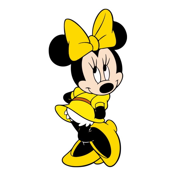 Minnie Shy Logo PNG Vector