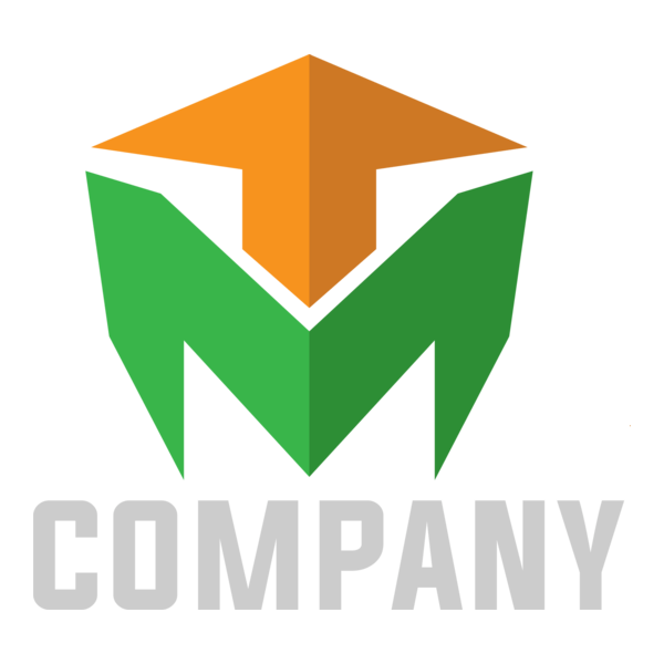 Modern letter M Logo PNG Vector