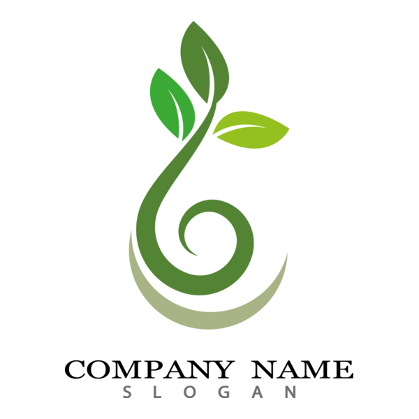 Nature Leaf Logo PNG Vector