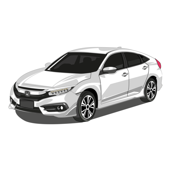 New Honda Civic Logo PNG Vector