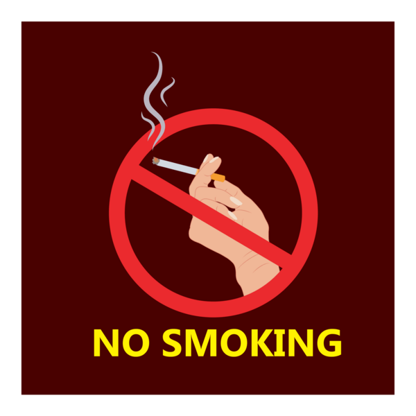 NO SMOKING HERE Logo PNG Vector