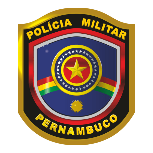 Novo Brasão PMPE 3D Logo PNG Vector