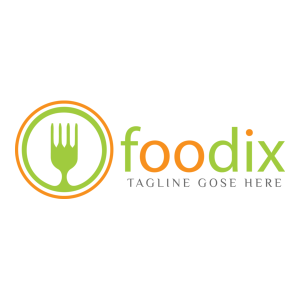 Online Food Business Logo PNG Vector