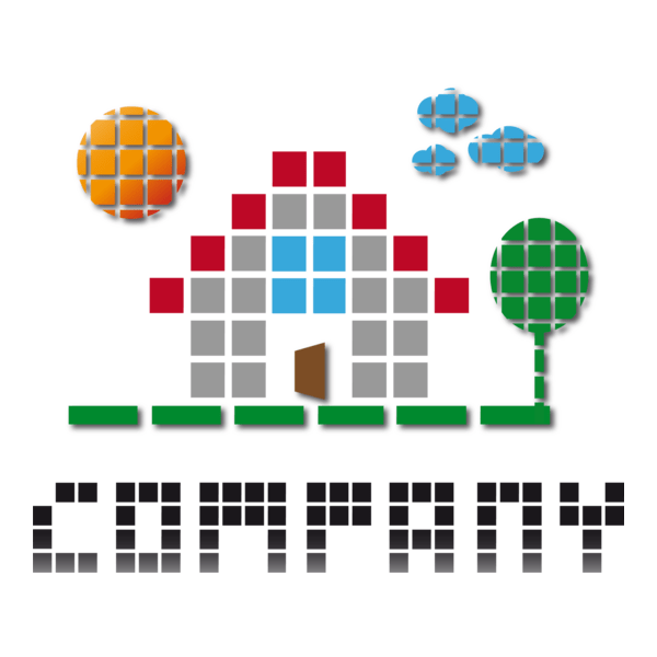 Pixel House Company Logo PNG Vector