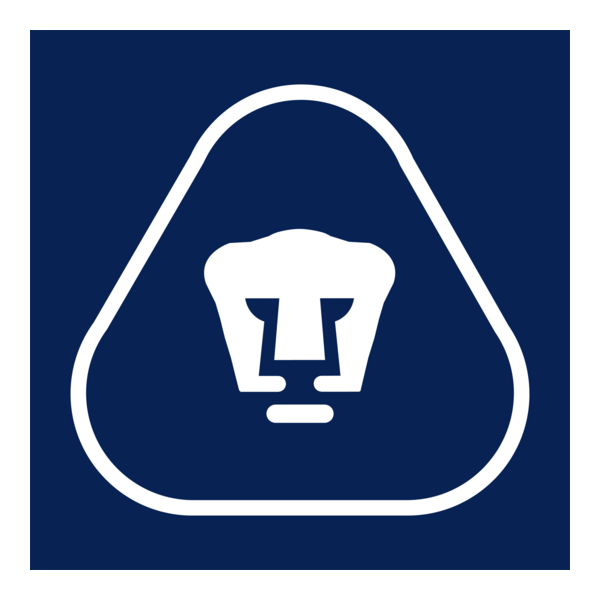 Pumas (azul y blanco) Logo PNG Vector