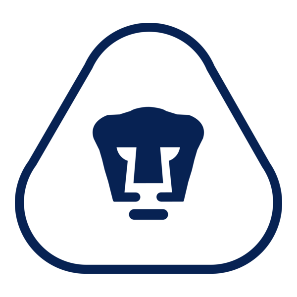 Pumas (blanco y azul) Logo PNG Vector