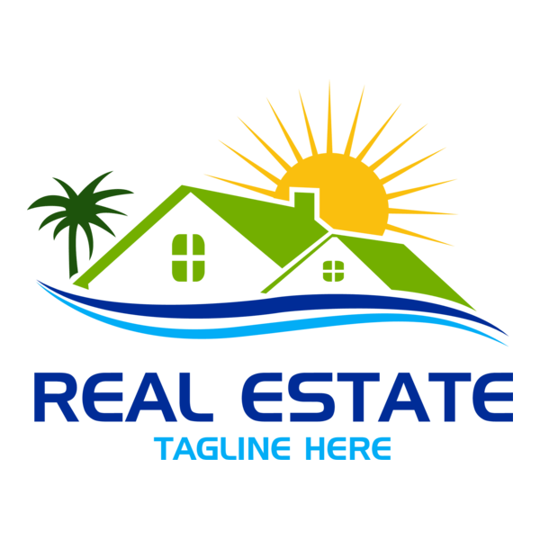 Real Estate Company Logo PNG Vector