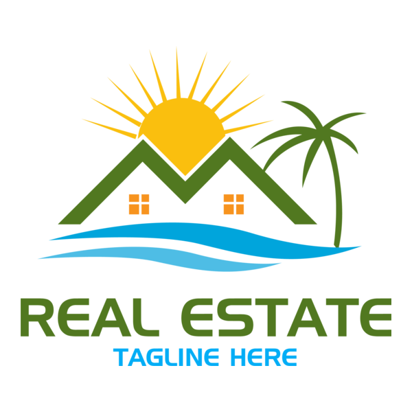 Real Estate Company Logo PNG Vector
