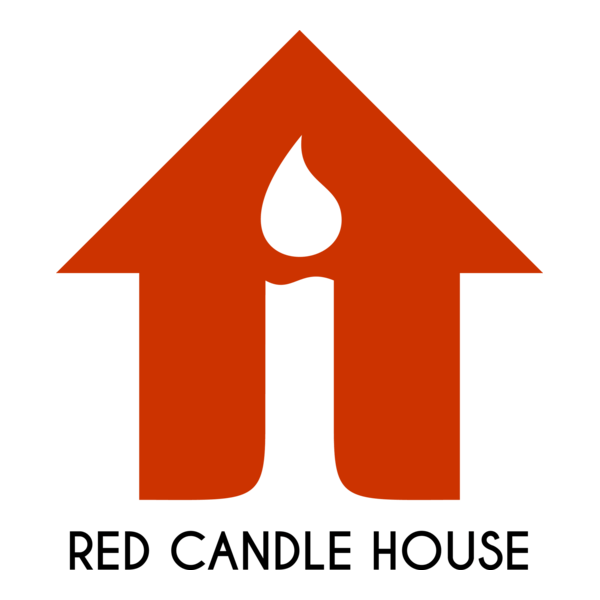 Red Candle House Logo PNG Vector