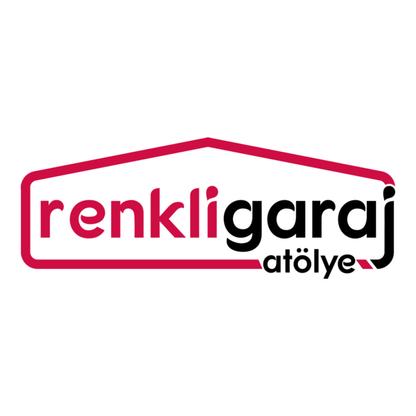 Renkli Garaj Atölye Logo PNG Vector
