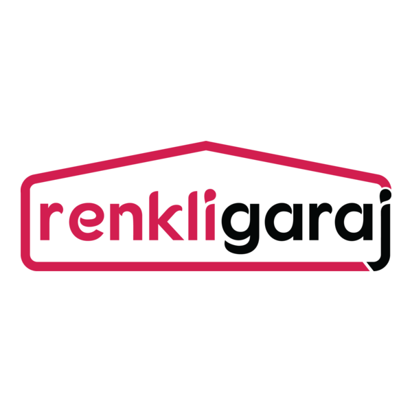 Renkli Garaj Logo PNG Vector