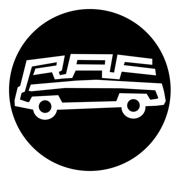 Rīgas Autobusu Fabrika - RAF Logo PNG Vector