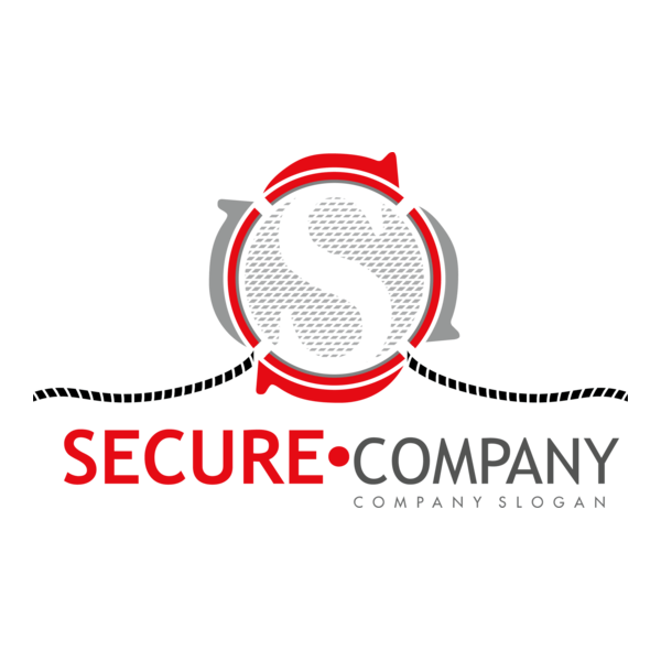 S Letter Secure Company Logo PNG Vector