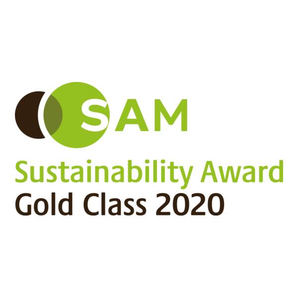 SAM Sustainability Award Gold Class 2020 Logo PNG Vector