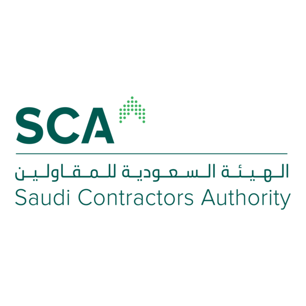 Saudi Contractors Authority Logo PNG Vector