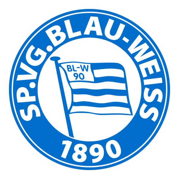 SpVg Blau-Weiss 90 Berlin Logo PNG Vector