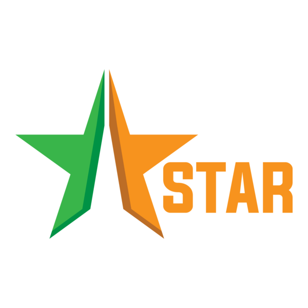 Star TV Show Media Logo PNG Vector