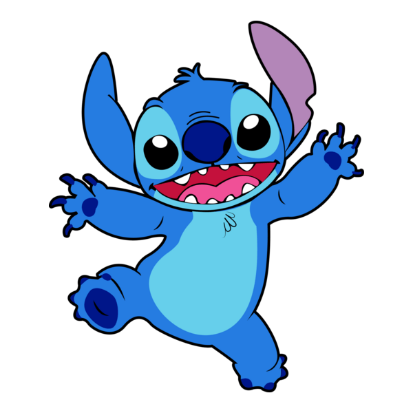 Stitch Happy Logo PNG Vector