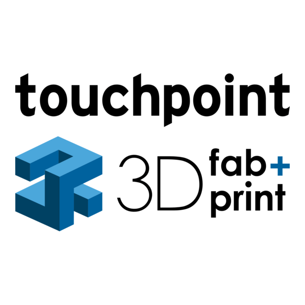 touchpoint 3D fab+print Logo PNG Vector